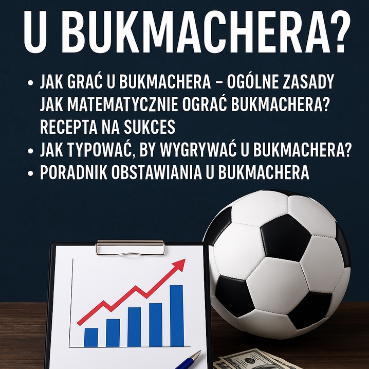 Jak wygrać u bukmachera? Poradnik skutecznego typowania dla każdego gracza