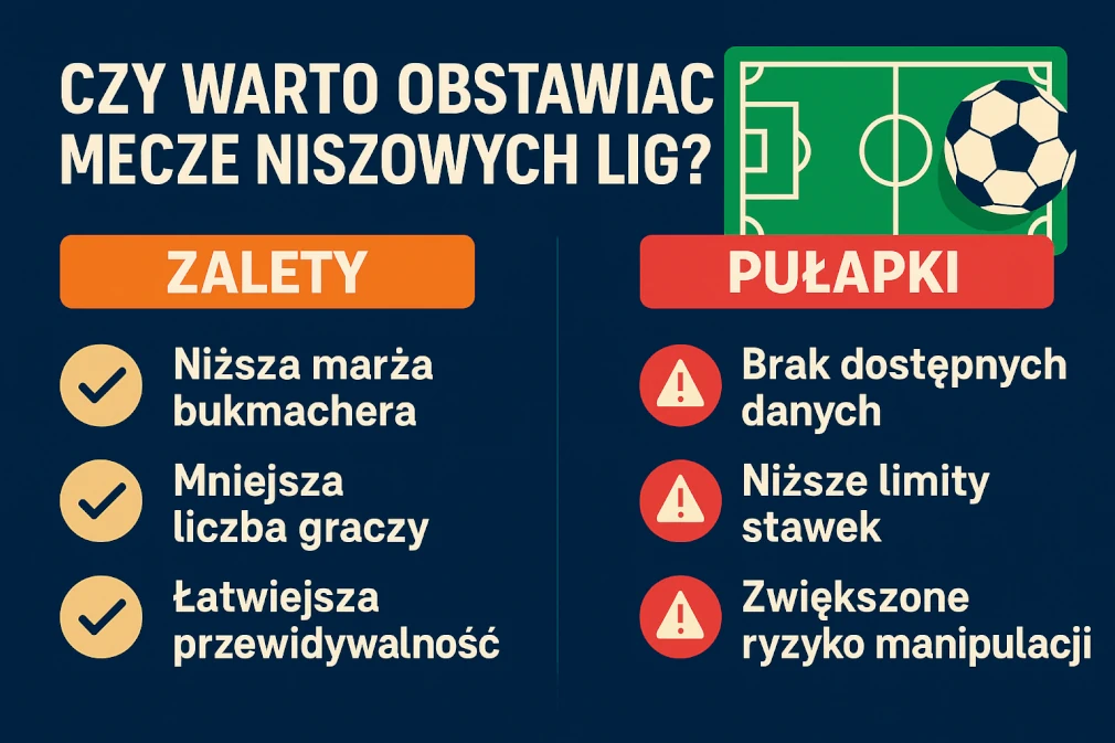 Czy warto obstawiać mecze niszowe ligi? Zalety i pułapki, które powinien znać każdy typer