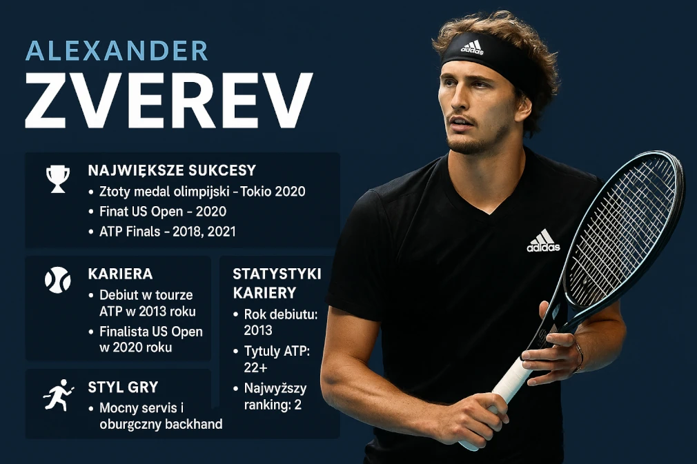 Alexander Zverev – droga niemieckiego giganta na tenisowy szczyt