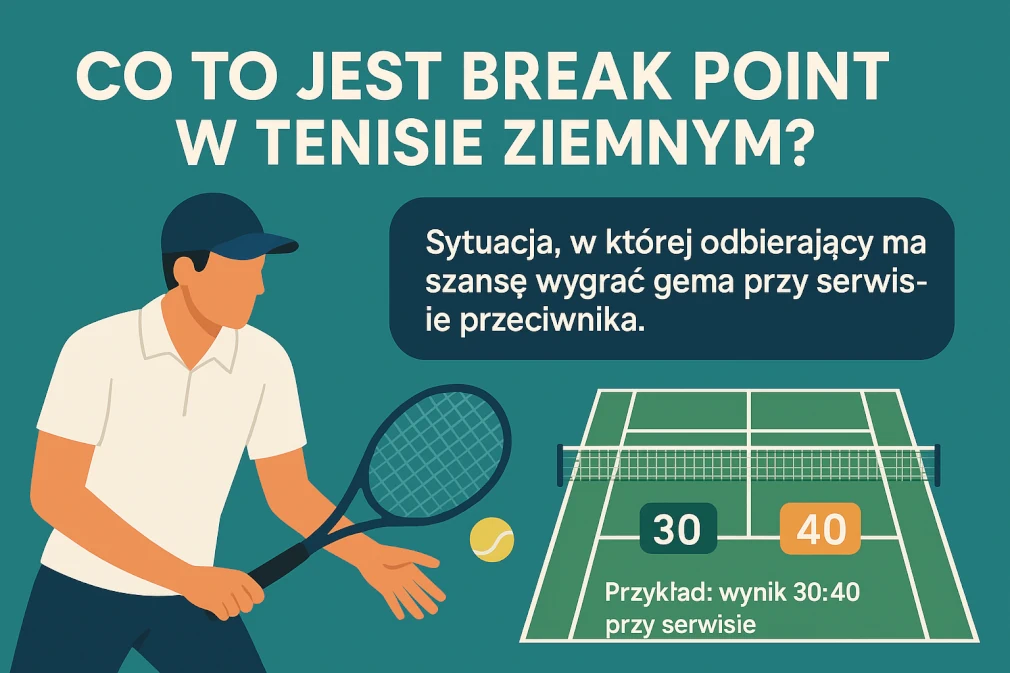 Co to jest break point w tenisie ziemnym?