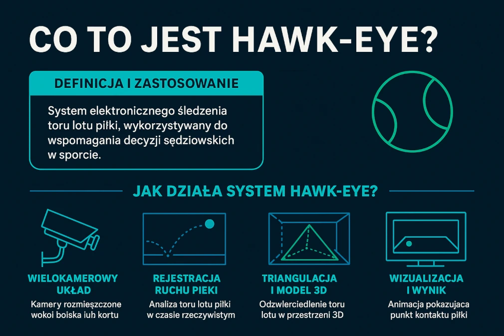 Co to jest Hawk-Eye? Technologia, która zrewolucjonizowała sport