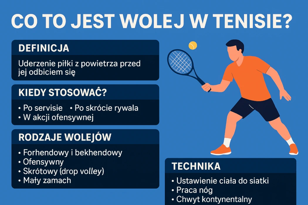 Co to jest wolej w tenisie?