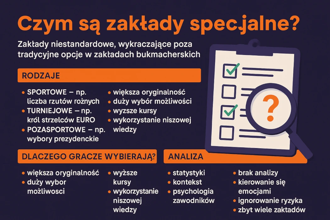 Nie uwierzysz, czym są zakłady specjalne u bukmachera!