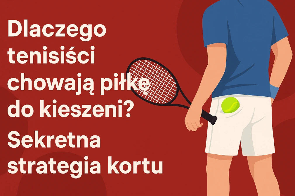 Dlaczego tenisiści chowają piłkę do kieszeni? Sekretna strategia kortu