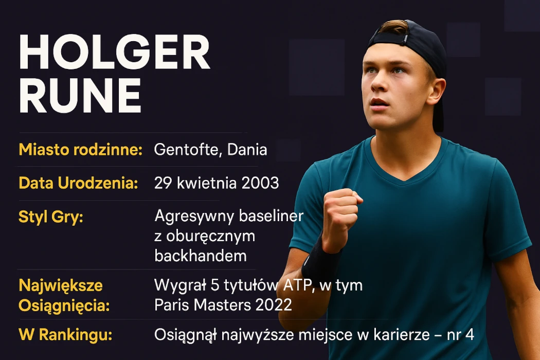 Holger Rune – duński wojownik na światowych kortach