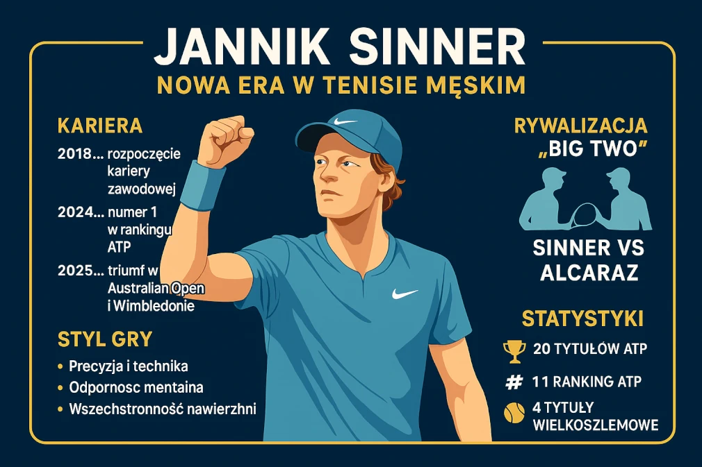 Jannik Sinner – nowa era w tenisie męskim