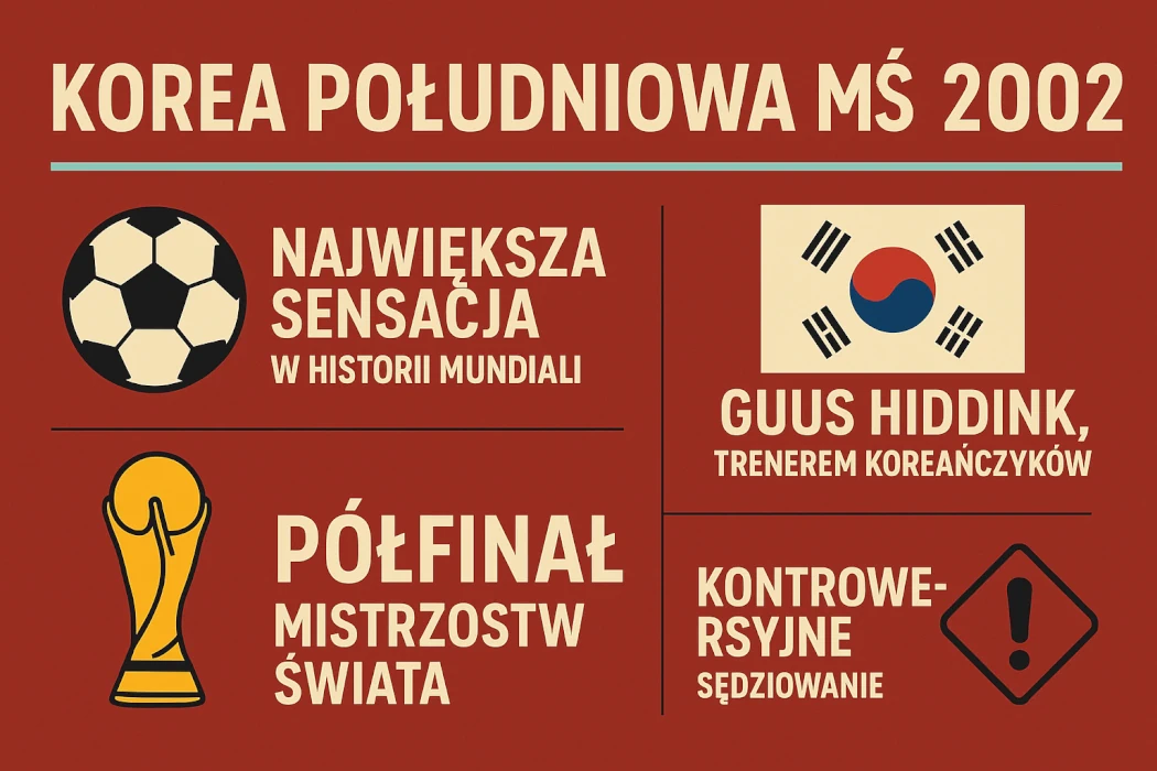 Korea Południowa MŚ 2002 – największa sensacja w historii mundiali czy kontrowersyjna bajka?