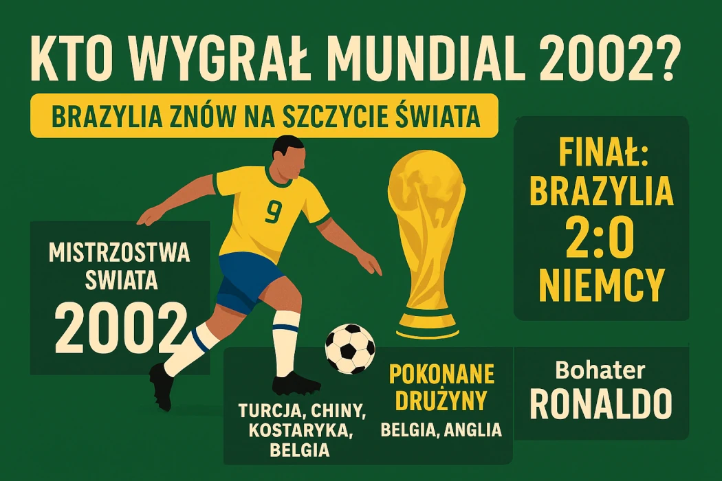 Kto wygrał mundial 2002? Brazylia znów na szczycie świata