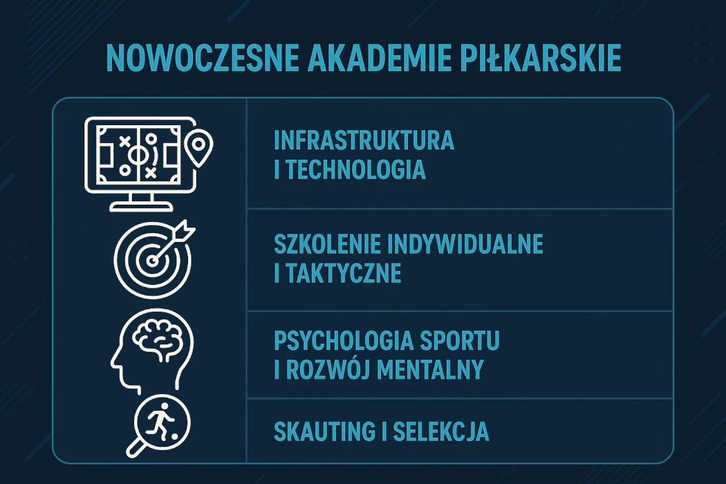 Nowoczesne akademie piłkarskie – jak wychowuje się przyszłych mistrzów?