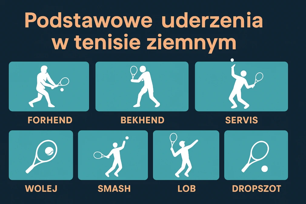 Podstawowe uderzenia w tenisie ziemnym