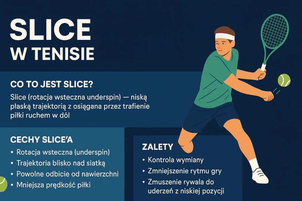 Co to jest slice w tenisie?