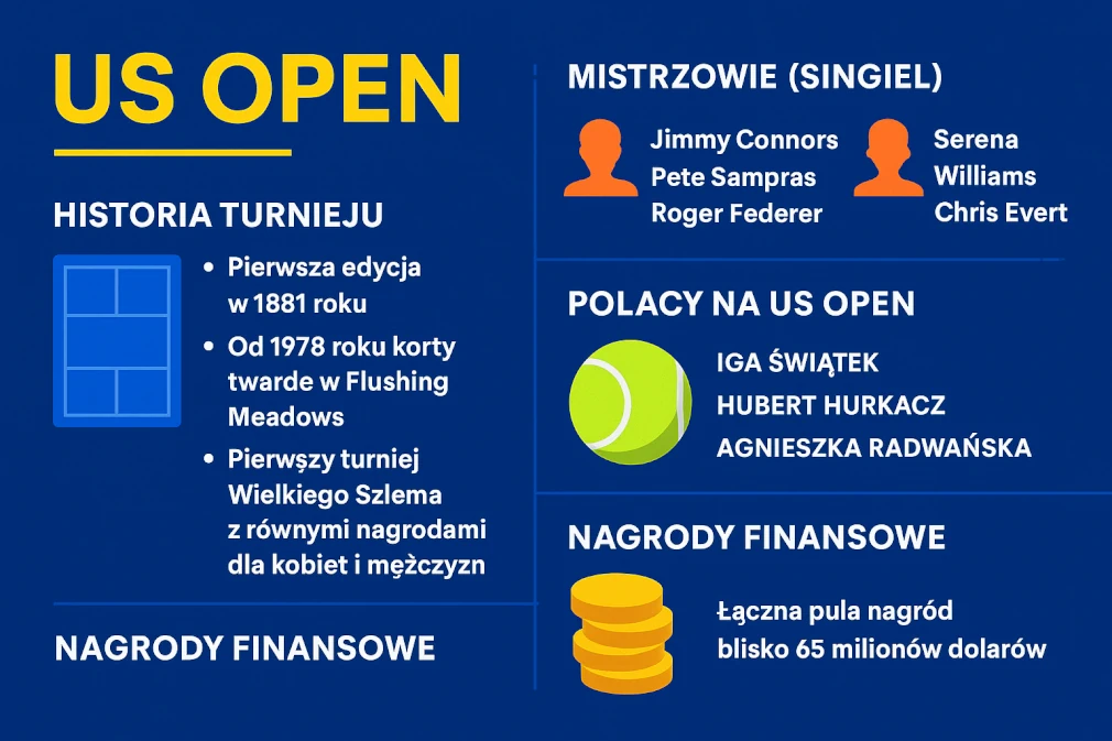 US Open – historia, emocje i wielki tenis w sercu Nowego Jorku