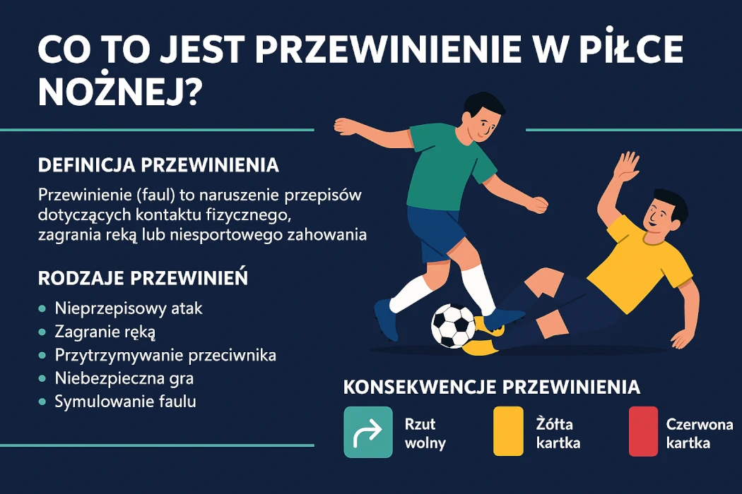 Co to jest przewinienie w piłce nożnej? Wyjaśniamy zasady, przykłady i konsekwencje
